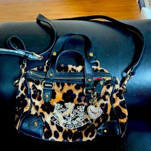 Juicy Couture small leopard purse